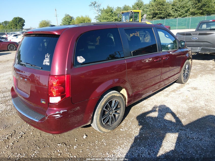 Vin: 2c4rdgeg6hr694172, lot: 46248103, dodge grand caravan gt 20174
