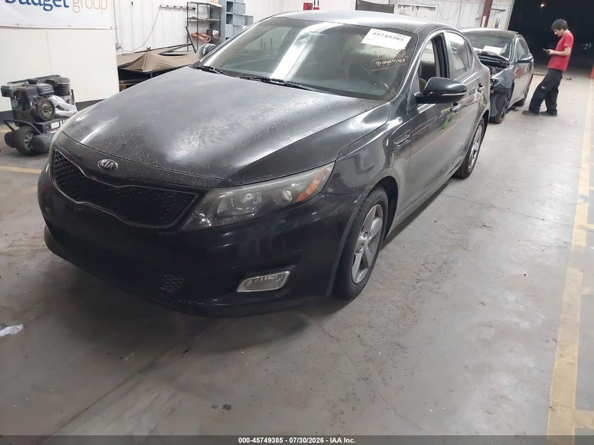 Vin: 5xxgm4a74fg412158, lot: 46248107, kia optima lx 20152