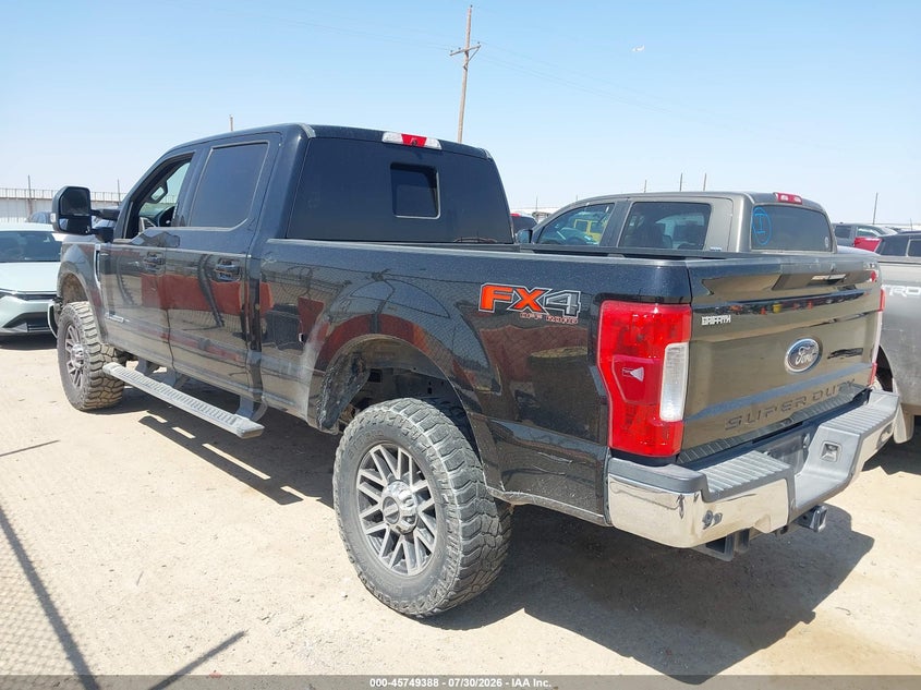 Vin: 1ft7w2btxheb47179, lot: 46248110, ford f-250 lariat 20173