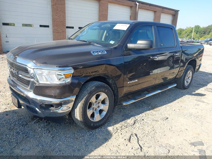 Vin: 1c6srfft3kn643717, lot: 46248112, ram 1500 big horn/lone star  4x4 5'7 box 20192