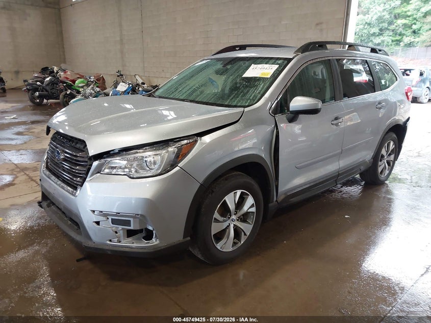 Vin: 4s4wmafd7m3414228, lot: 46248147, subaru ascent premium 20212