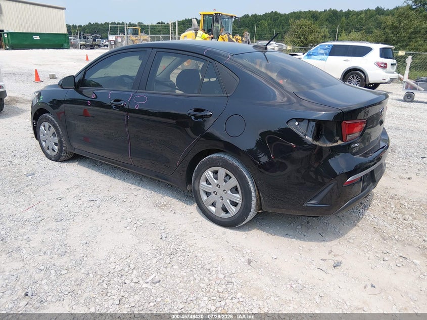 Vin: 3kpa24ad5me397368, lot: 46248152, kia rio s 20213