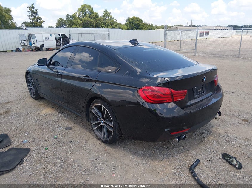 Vin: wba4j1c57jbm10504, lot: 46248153, bmw 430i gran coupe 20183