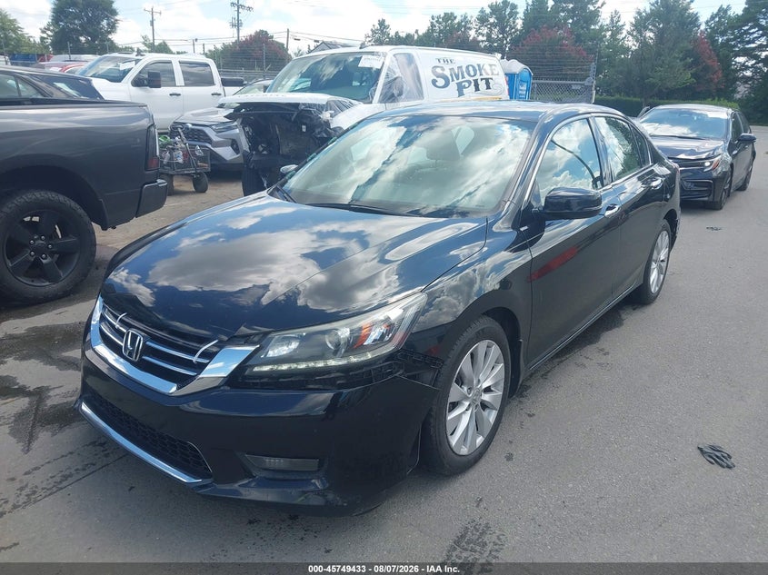 Vin: 1hgcr3f87ea003448, lot: 46248155, honda accord ex-l v-6 20142