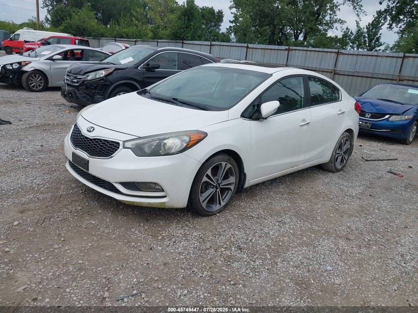 Vin: knafz4a89g5551226, lot: 46248169, kia forte ex 20162