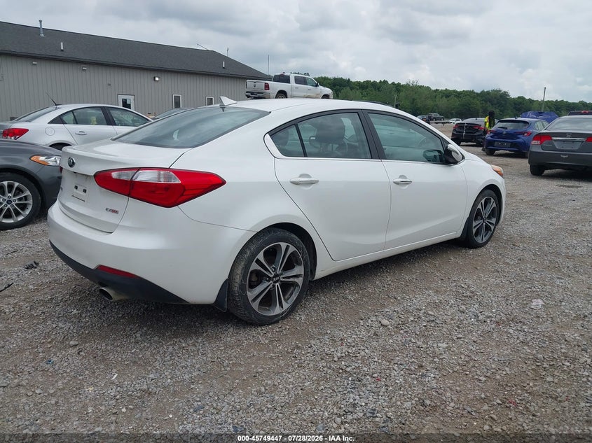 Vin: knafz4a89g5551226, lot: 46248169, kia forte ex 20164