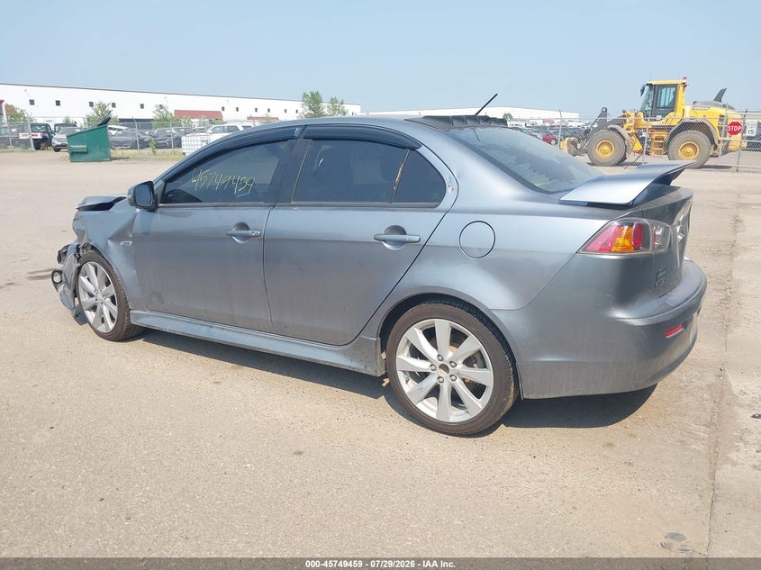 Vin: ja32u8fw2fu026249, lot: 46248181, mitsubishi lancer gt 20153