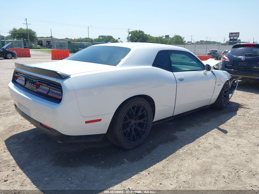 Vin: 2c3cdzbt3hh633892, lot: 46248190, dodge challenger r/t 20174