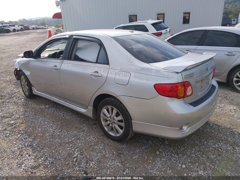 2010 TOYOTA COROLLA auction photo 3