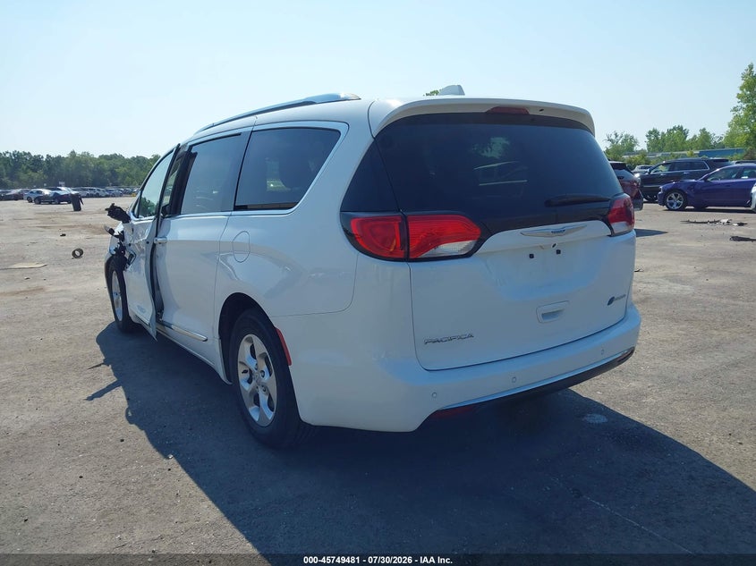 Vin: 2c4rc1l76jr175700, lot: 46248203, chrysler pacifica hybrid touring l 20183