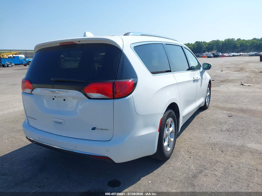 Vin: 2c4rc1l76jr175700, lot: 46248203, chrysler pacifica hybrid touring l 20184