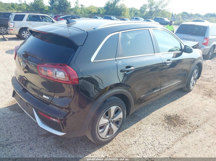 Vin: kndcb3lc4j5210829, lot: 46248205, kia niro lx 20184