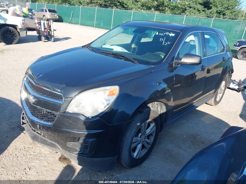 Vin: 2gnalaek1e6309087, lot: 46248206, chevrolet equinox ls 20142