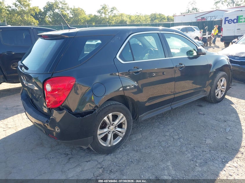 Vin: 2gnalaek1e6309087, lot: 46248206, chevrolet equinox ls 20144
