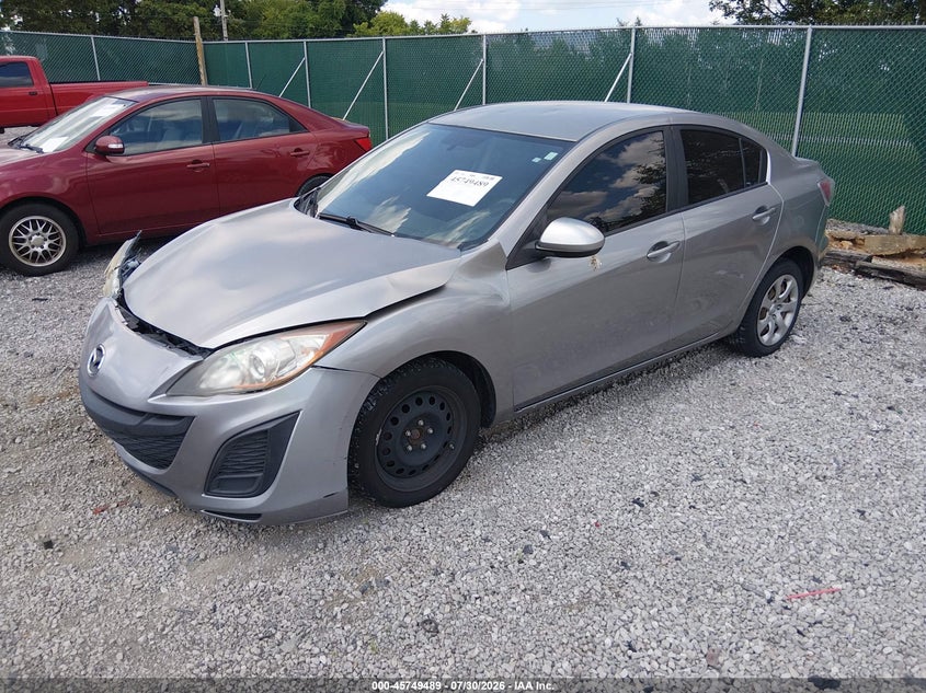 Vin: jm1bl1uf9b1903149, lot: 46248211, mazda mazda3 i sport 20112