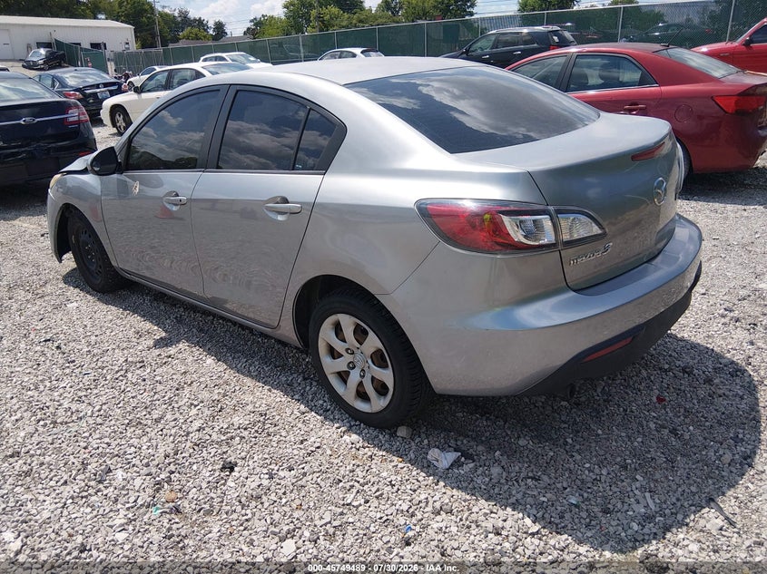 Vin: jm1bl1uf9b1903149, lot: 46248211, mazda mazda3 i sport 20113