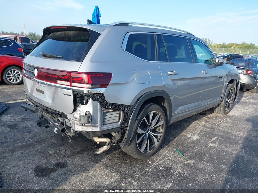 Vin: 1v2fr2ca5rc545511, lot: 46248220, volkswagen atlas 2.0t sel premium r-line 20244