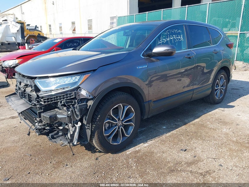 Vin: 7fart6h85me026228, lot: 46248222, honda cr-v hybrid ex-l 20212