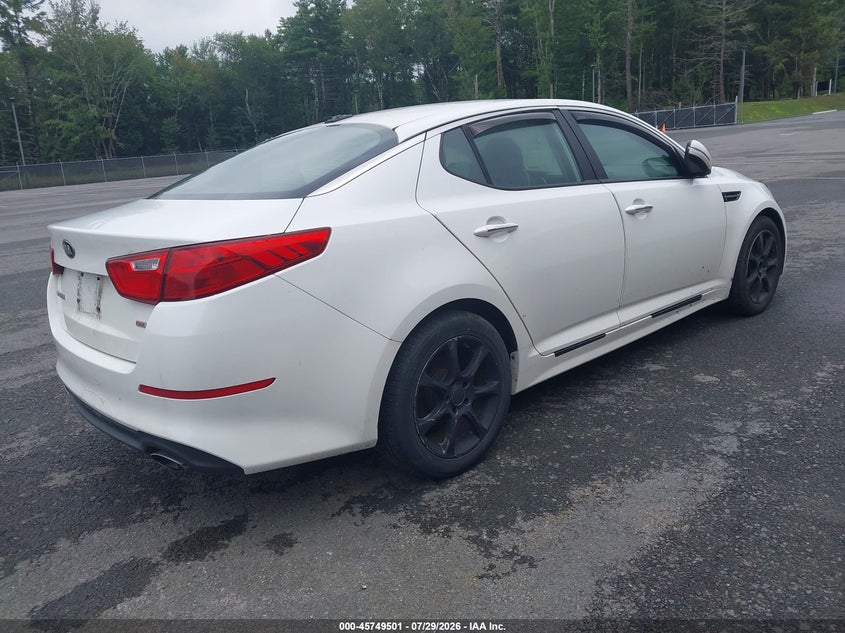 Vin: knagm4a79f5628671, lot: 46248223, kia optima lx 20154