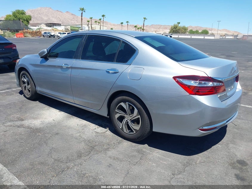 Vin: 1hgcr2f36ga125817, lot: 46248226, honda accord lx 20163