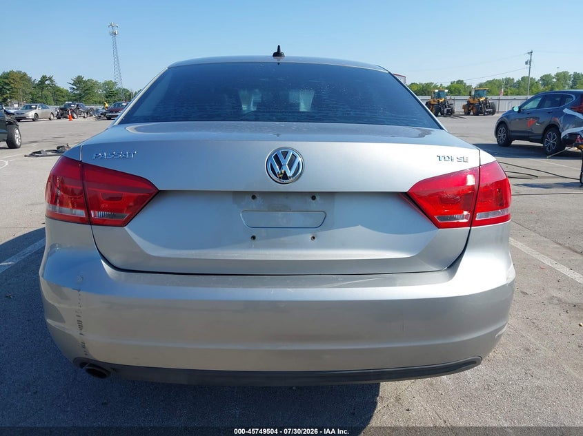 VOLKSWAGEN PASSAT 2013 VIN 1VWBN7A35DC043682
