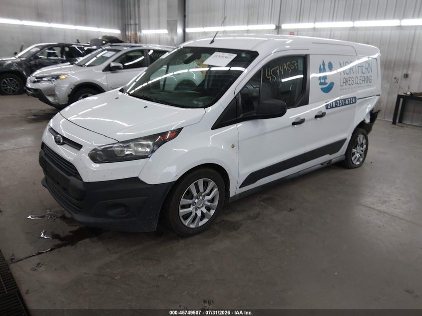 Vin: nm0ls7e73f1177812, lot: 46248229, ford transit connect xl 20152