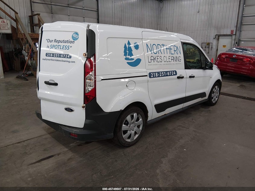 Vin: nm0ls7e73f1177812, lot: 46248229, ford transit connect xl 20154