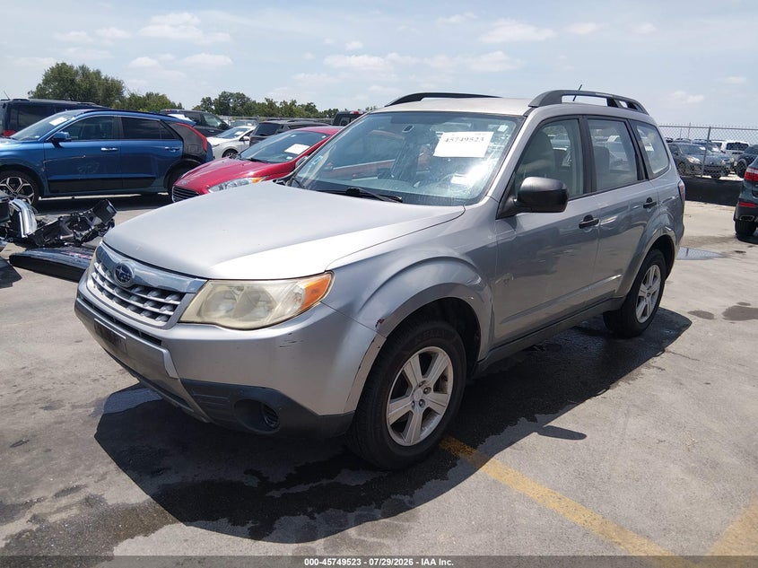 Vin: jf2shbbc8bh702433, lot: 46248245, subaru forester 2.5x 20112