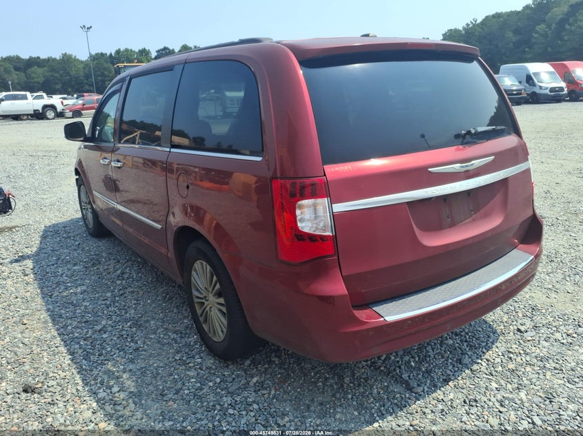 Vin: 2c4rc1cg0er332871, lot: 46248253, chrysler town & country touring-l 20143