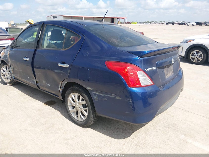 Vin: 3n1cn7ap3jl816534, lot: 46248255, nissan versa 1.6 sv 20183