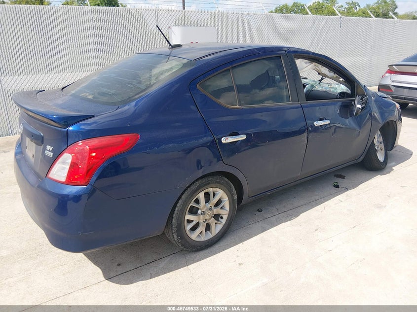 Vin: 3n1cn7ap3jl816534, lot: 46248255, nissan versa 1.6 sv 20184