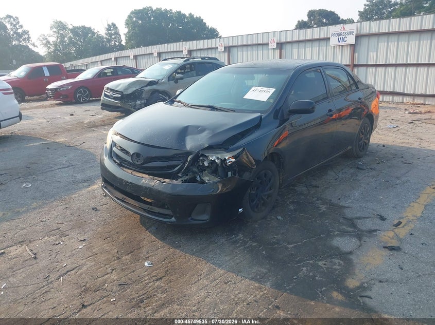 Vin: jtdbu4eexbj101570, lot: 46248257, toyota corolla le 20112