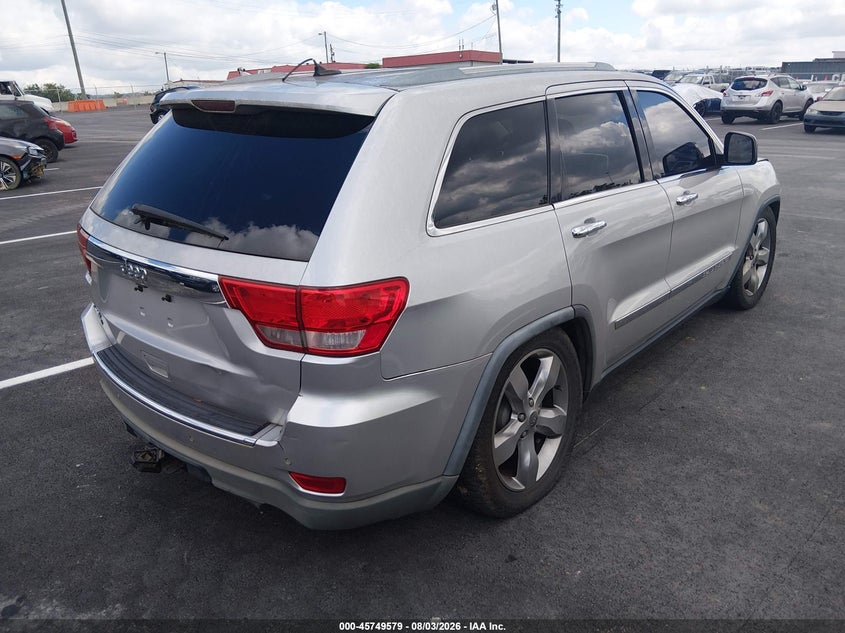 Vin: 1c4rjfcg2cc241108, lot: 46248301, jeep grand cherokee overland 20124