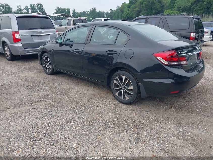 Vin: 19xfb2f82de232674, lot: 46248304, honda civic ex 20133