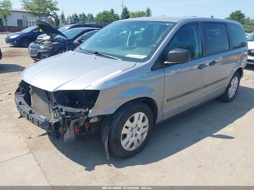 Vin: 2c4rdgbg6er230301, lot: 46248310, dodge grand caravan american value pkg 20142
