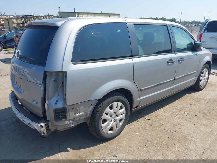 Vin: 2c4rdgbg6er230301, lot: 46248310, dodge grand caravan american value pkg 20144