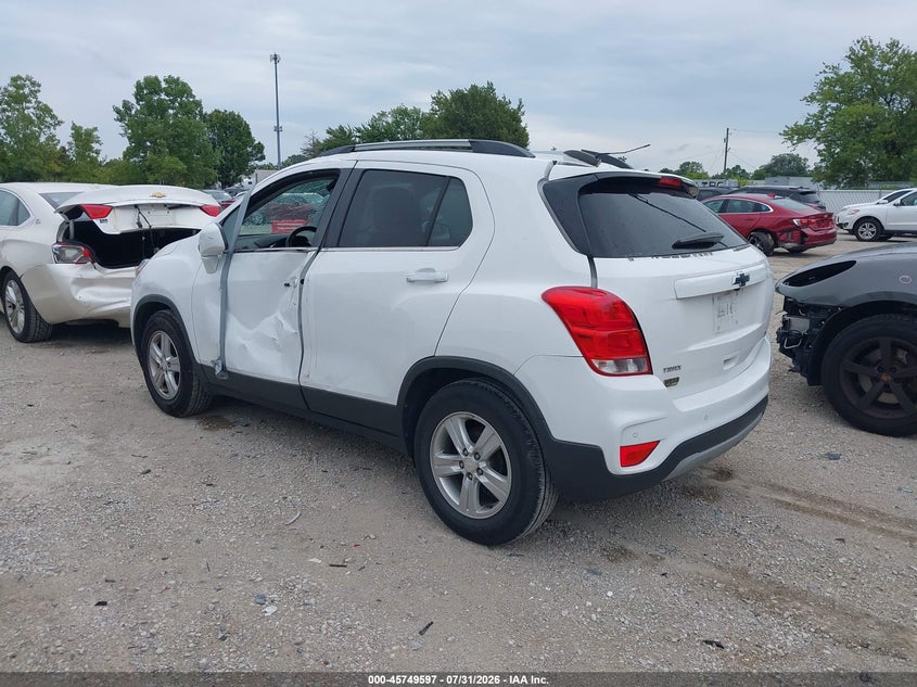 Vin: 3gncjlsb2ll310319, lot: 46248320, chevrolet trax fwd lt 20203