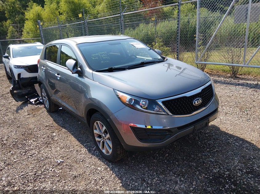 Vin: kndpb3ac2g7872264, lot: 46248322, kia sportage lx 2016 img_1