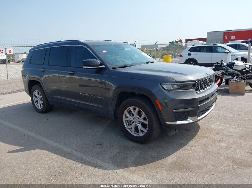 2021 JEEP GRAND CHEROKEE L auction photo 1