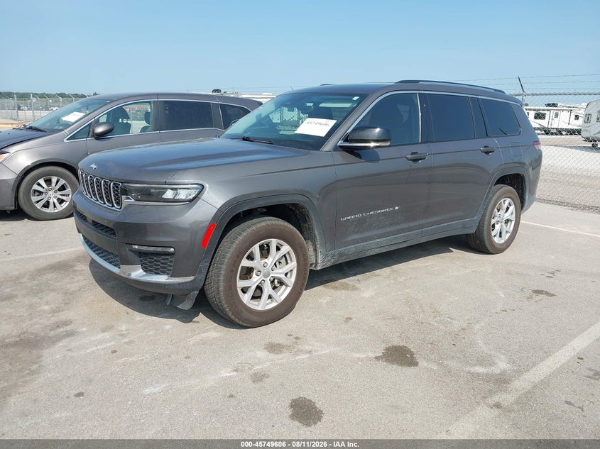 2021 JEEP GRAND CHEROKEE L auction photo 2