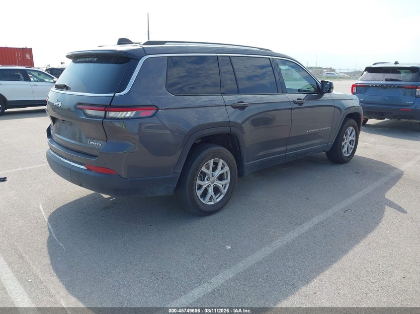 2021 JEEP GRAND CHEROKEE L auction photo 4