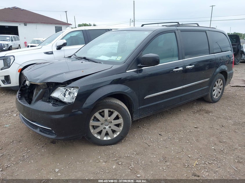 Vin: 2c4rc1bg9er455523, lot: 46248337, chrysler town & country touring 20142