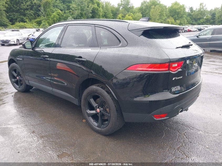 Vin: sadcj2fx3ka356292, lot: 46248350, jaguar f-pace 25t premium 20193