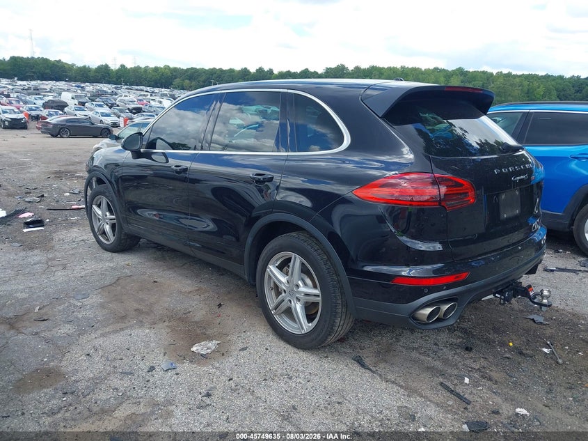 2015 PORSCHE CAYENNE auction photo 3