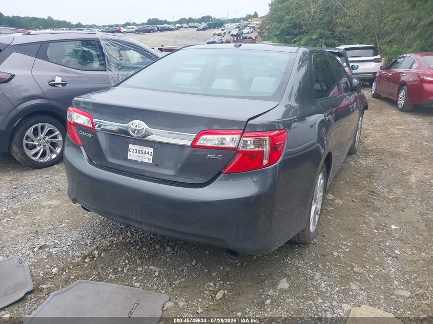 Vin: 4t1bk1fk6cu511481, lot: 46248357, toyota camry xle v6 20124
