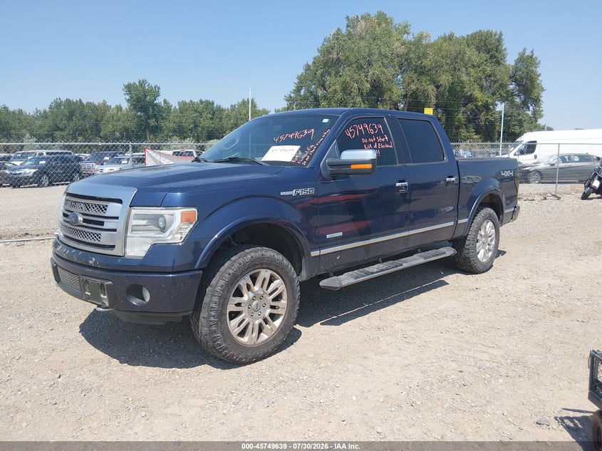 Vin: 1ftfw1et0dfc23028, lot: 46248361, ford f-150 platinum 20132