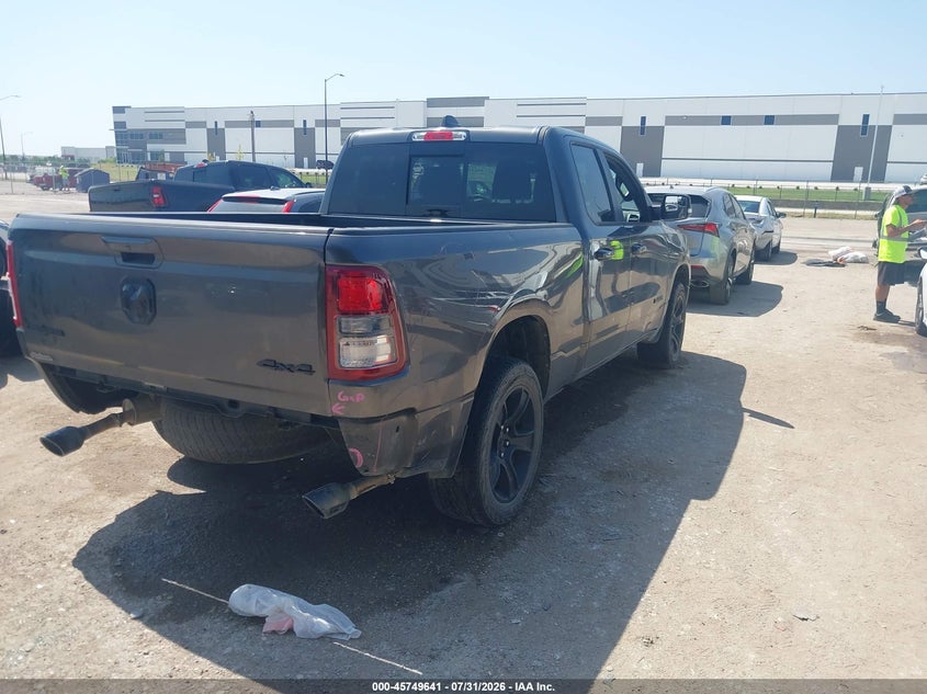 Vin: 1c6srfbt6mn833102, lot: 46248362, ram 1500 lone star  4x4 6'4 box 20214