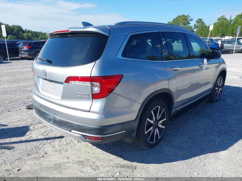 Vin: 5fnyf6h95kb061744, lot: 46248373, honda pilot touring 20194