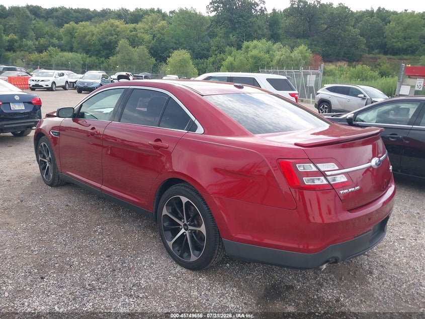 Vin: 1fahp2kt4fg174760, lot: 46248378, ford taurus sho 20153