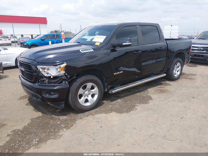 Vin: 1c6rrefg6kn729860, lot: 46248386, ram 1500 big horn/lone star  4x2 5'7 box 20192